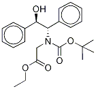 N-(tert-butyloxycarbonyl)-n-[(1s,2r)-2-hydroxy-1,2-diphenylethyl]-glycine ethyl ester Structure,112741-70-5Structure