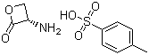 (S)-3-氨基氧雜環(huán)丁-2-酮 4-甲基苯磺酸酯結(jié)構(gòu)式_112839-95-9結(jié)構(gòu)式