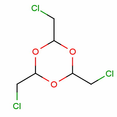 2,4,6-Tris(chloromethyl)-1,3,5-trioxane Structure,1129-52-8Structure