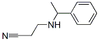 3-(1-Phenylethylamino)propanenitrile Structure,112971-19-4Structure