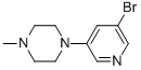 1-(5-Bromopyridin-3-yl)-4-methylpiperazine Structure,1130759-48-6Structure