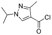 1-Isopropyl-3-methyl-1H-pyrazole-4-carbonyl chloride Structure,113100-62-2Structure