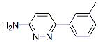 3-Pyridazinamine, 6-(3-methylphenyl)- Structure,113121-50-9Structure