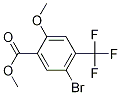 Methyl5-bromo-2-methoxy-4-(trifluoromethyl)benzoate Structure,1131587-97-7Structure