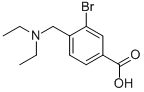 3-Bromo-4-((diethylamino)methyl)benzoic acid Structure,1131594-28-9Structure