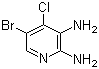 5-Bromo-4-chloropyridine-2,3-diamine Structure,1131604-99-3Structure