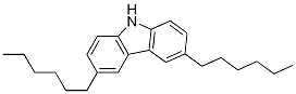 3,6-Dihexyl-9h-carbazole Structure,1131605-21-4Structure