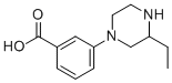 1-(3-Carboxyphenyl)-3-ethyl-piperazine Structure,1131622-37-1Structure