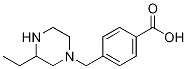 1-(4-Carboxyphenyl methyl)-3-ethyl-piperazine Structure,1131622-39-3Structure