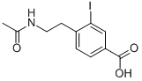 4-(2-Acetamidoethyl)-3-iodobenzoic acid Structure,1131622-45-1Structure