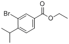 Ethyl 3-bromo-4-isopropylbenzoate Structure,1131622-51-9Structure