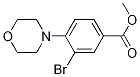 Methyl 3-bromo-4-morpholinobenzoate Structure,1131622-56-4Structure