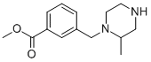 Methyl 3-((2-methylpiperazin-1-yl)methyl)benzoate Structure,1131622-63-3Structure