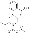 1-(2-Carboxyphenyl)-3-ethyl-4-boc piperazine Structure,1131622-96-2Structure