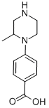 4-(2-Methyl-1-piperazinyl)benzoic acid Structure,1131623-00-1Structure