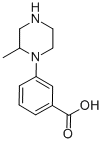 3-(2-Methyl-1-piperazinyl)benzoic acid Structure,1131623-01-2Structure