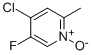 Pyridine, 4-chloro-5-fluoro-2-methyl-, 1-oxide Structure,113209-89-5Structure