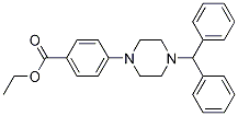 Ethyl4-(4-benzhydrylpiperazin-1-yl)benzoate Structure,1132838-06-2Structure