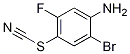 2-Bromo-5-fluoro-4-thiocyanatoaniline Structure,1133115-25-9Structure