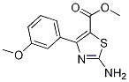 Methyl 2-amino-4-(3-methoxyphenyl)thiazole-5-carboxylate Structure,1133115-46-4Structure