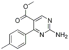 Methyl 2-amino-4-p-tolylpyrimidine-5-carboxylate Structure,1133115-58-8Structure