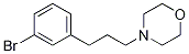 4-(3-(3-Bromophenyl)propyl)morpholine Structure,1133116-11-6Structure