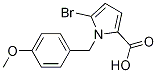 5-Bromo-1-(4-methoxybenzyl)pyrrole-2-carboxylic acid Structure,1133116-25-2Structure