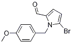 5-Bromo-1-(4-methoxybenzyl)pyrrole-2-carbaldehyde Structure,1133116-27-4Structure