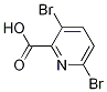 3,6-Dibromopicolinic acid Structure,1133116-49-0Structure