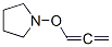 Pyrrolidine, 1-(1,2-propadienyloxy)- (9ci) Structure,113377-57-4Structure