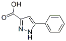 5-Phenyl-1H-pyrazole-3-carboxylic acid Structure,1134-49-2Structure