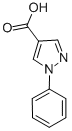 1-Phenyl-1h-pyrazole-4-carboxylic acid Structure,1134-50-5Structure