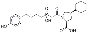 4-Hydroxy fosinoprilat Structure,113411-10-2Structure