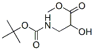 Propanoicacid,3-[[(1,1-dimethylethoxy)carbonyl]amino]-2-hydroxy-,methyl Structure,113525-87-4Structure