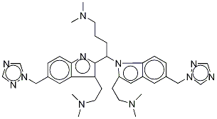 Rizatriptan 1,2-(4-dimethylamino)butane Structure,1135479-41-2Structure