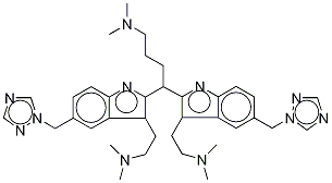 Rizatriptan 2,2-Dimer Structure,1135479-44-5Structure