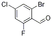 2-Bromo-4-chloro-6-fluorobenzaldehyde Structure,1135531-73-5Structure