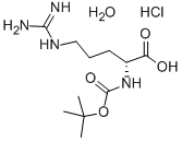 Boc-D-Arg-OH.HCl.H2O Structure,113712-06-4Structure