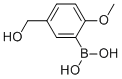 (5-(Hydroxymethyl)-2-methoxyphenyl)boronic acid Structure,1137339-94-6Structure