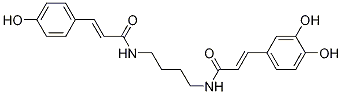 N-p-coumaroyl-n’-caffeoylputrescine Structure,1138156-77-0Structure