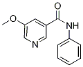 5-Methoxy-n-phenylnicotinamide Structure,1138443-84-1Structure