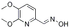 5,6-Dimethoxypicolinaldehyde oxime Structure,1138443-95-4Structure