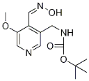 Tert-butyl (4-((hydroxyimino)methyl)-5-methoxypyridin-3-yl)methylcarbamate Structure,1138444-27-5Structure