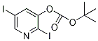 Tert-butyl 2,5-diiodopyridin-3-yl carbonate Structure,1138444-30-0Structure