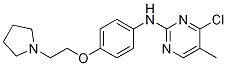 N-(4-(2-(pyrrolidin-1-yl)ethoxy)phenyl)-4-chloro-5-methylpyrimidin-2-amine Structure,1138473-55-8Structure