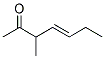 4-Hepten-2-one, 3-methyl-, (e)-(9ci) Structure,113858-63-2Structure