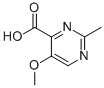 5-Methoxy-2-methyl-4-pyrimidinecarboxylic acid Structure,113949-10-3Structure