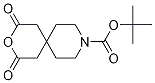 2,4-Dioxo-3-oxa-9-azaspiro[5.5]undecane-9-carboxylic acid 1,1-dimethylethyl ester Structure,1140029-11-3Structure