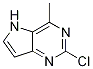 2-Chloro-4-methyl-5h-pyrrolo[3,2-d]pyrimidine Structure,1140241-22-0Structure