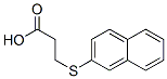 3-(2-Naphthylthio)propionic acid Structure,1141-45-3Structure